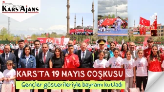 Kars'ta 19 Mayıs coşkusu: Gençler gösterileriyle bayramı kutladı